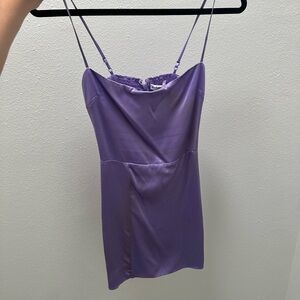 Reformation Purple Kosta Dress